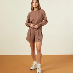 MONROW 90's Classic Raglan DUSTYCOCOA Flash Sale